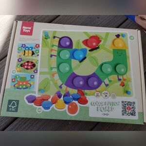 Color Button Board Nene Toys Puzzle Color March Educational New